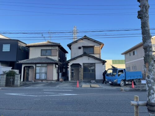 小牧市K様邸~解体工事着工