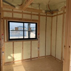 T様邸～吹付断熱施工！