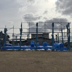 T様邸〜足場施工