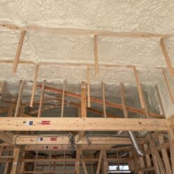 T様邸～外壁施工・吹付断熱施工完了！