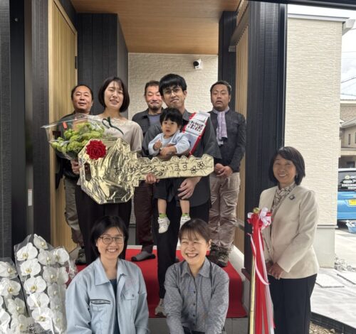 岐阜市~T様邸お引渡おめでとうございます!