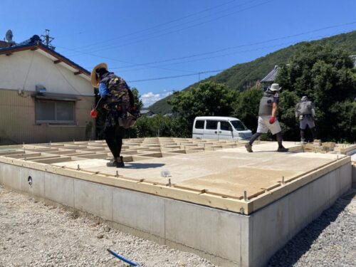 Y様邸～基礎工事Ⅱ